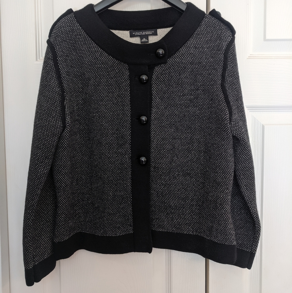 Banana Republic Military Cardigan